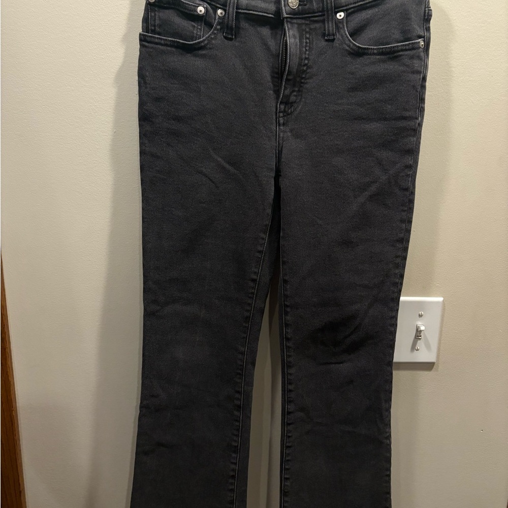 Madewell Women's Charcoal Flare Jeans